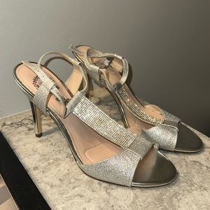 I.Miller silver heels size 7